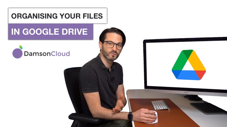 Fintan Murphy from Damson Cloud shows us the most efficient ways to organise your folders within Google Drive.