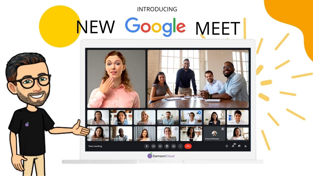 new google meet interface featured image