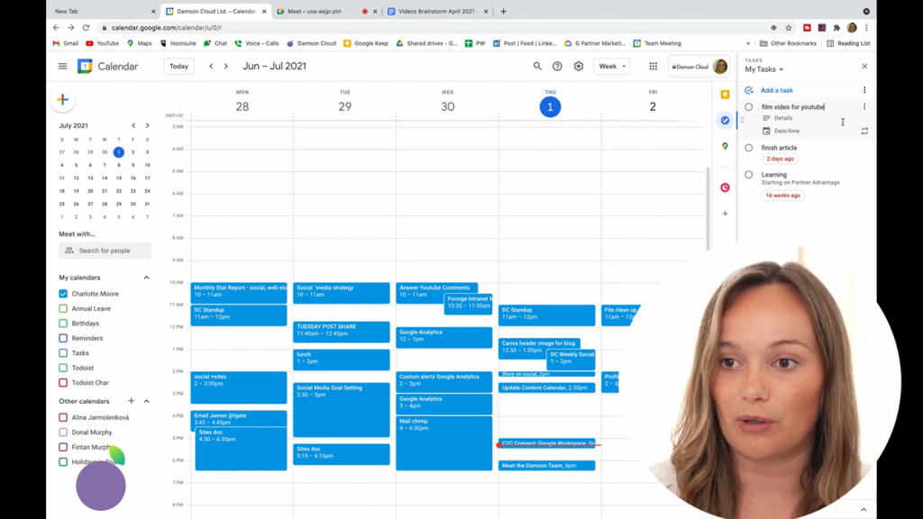 Glat trække sig tilbage låg Tech Tip Thursday: Using Google Tasks in Google Calendar - DamsonCloud