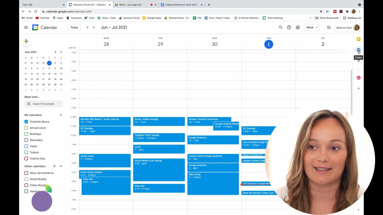 google task planner