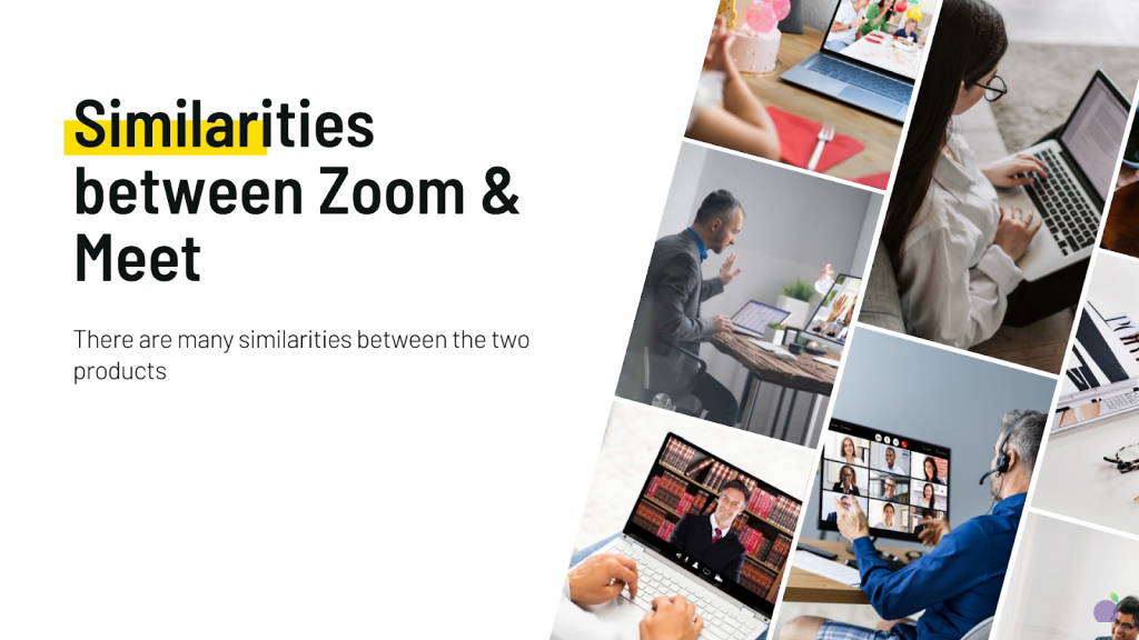 similarities between zoom and google meet