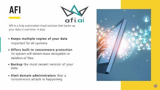 ransomware AFI solution