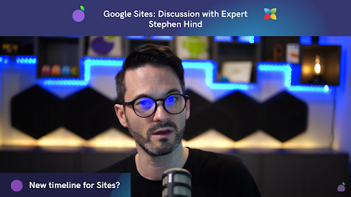 stephen hind steegle google sites interview