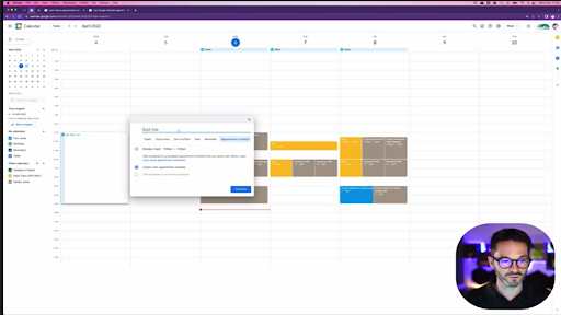 How To Schedule Appointments On Google Calendar