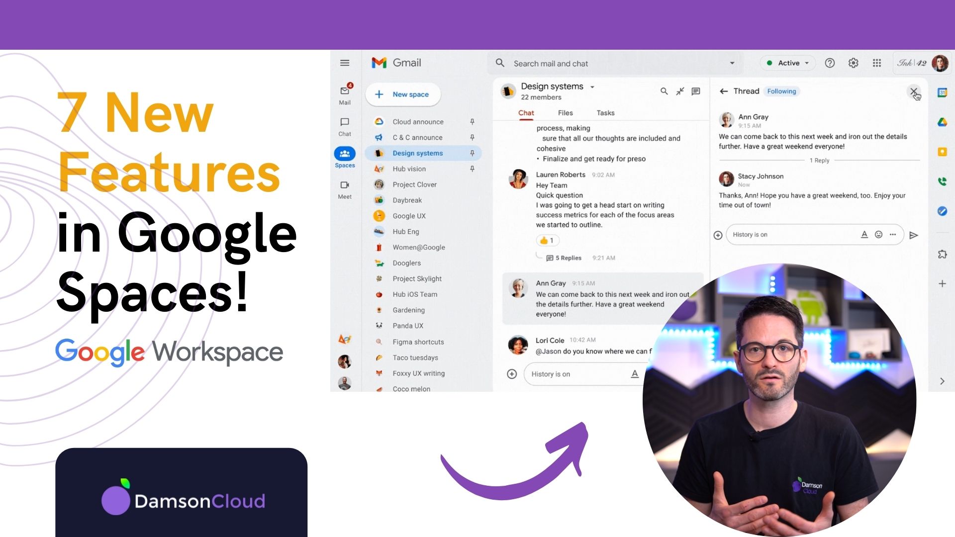 Google Chat And Spaces New Features An Overview