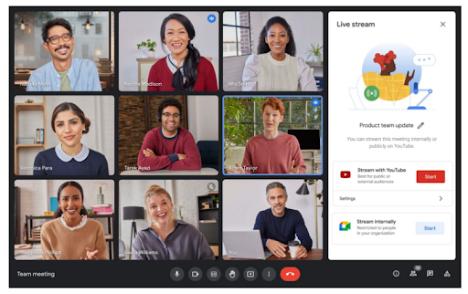 New Google Meet Features