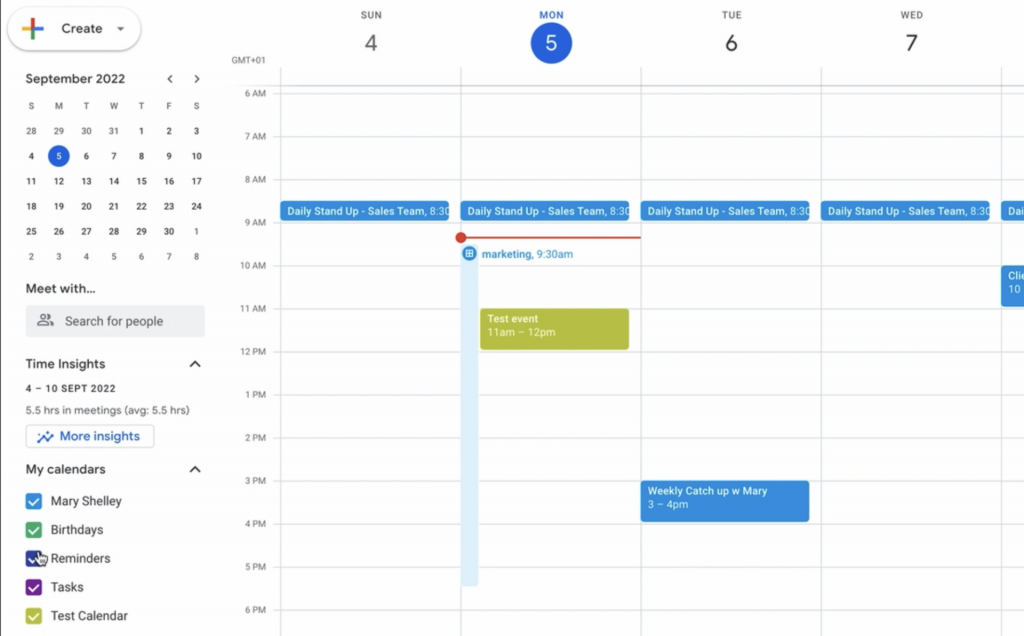 Sharing your calendar on google calendar