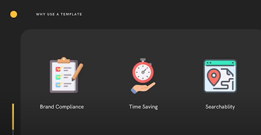 creating organisational templates