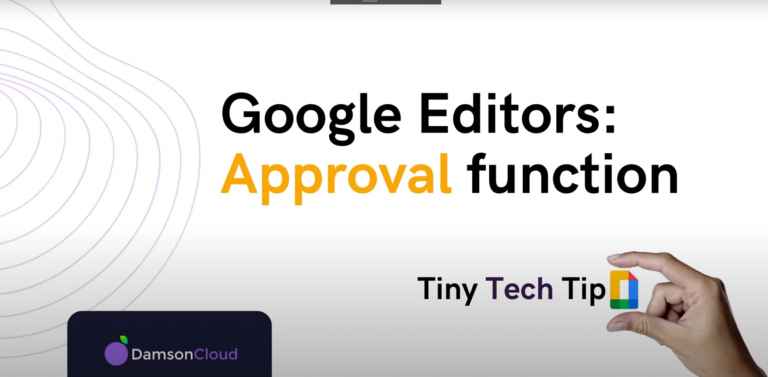 Approval Function in Google Docs