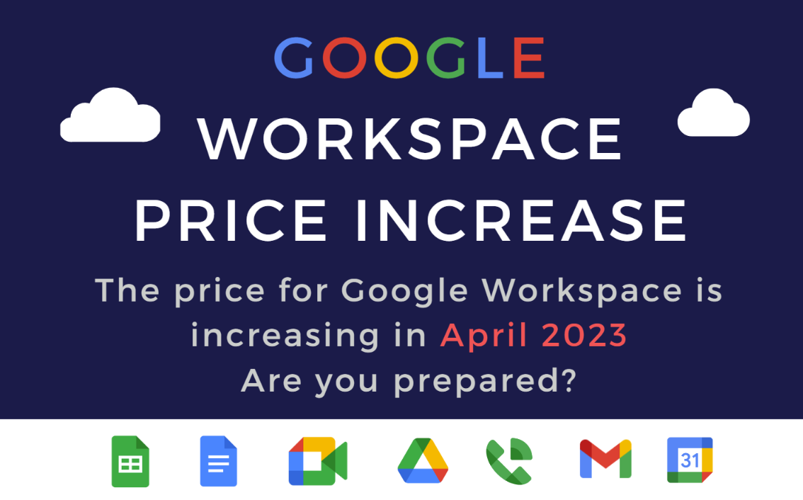 <strong>Google Workspace Price Increases</strong>