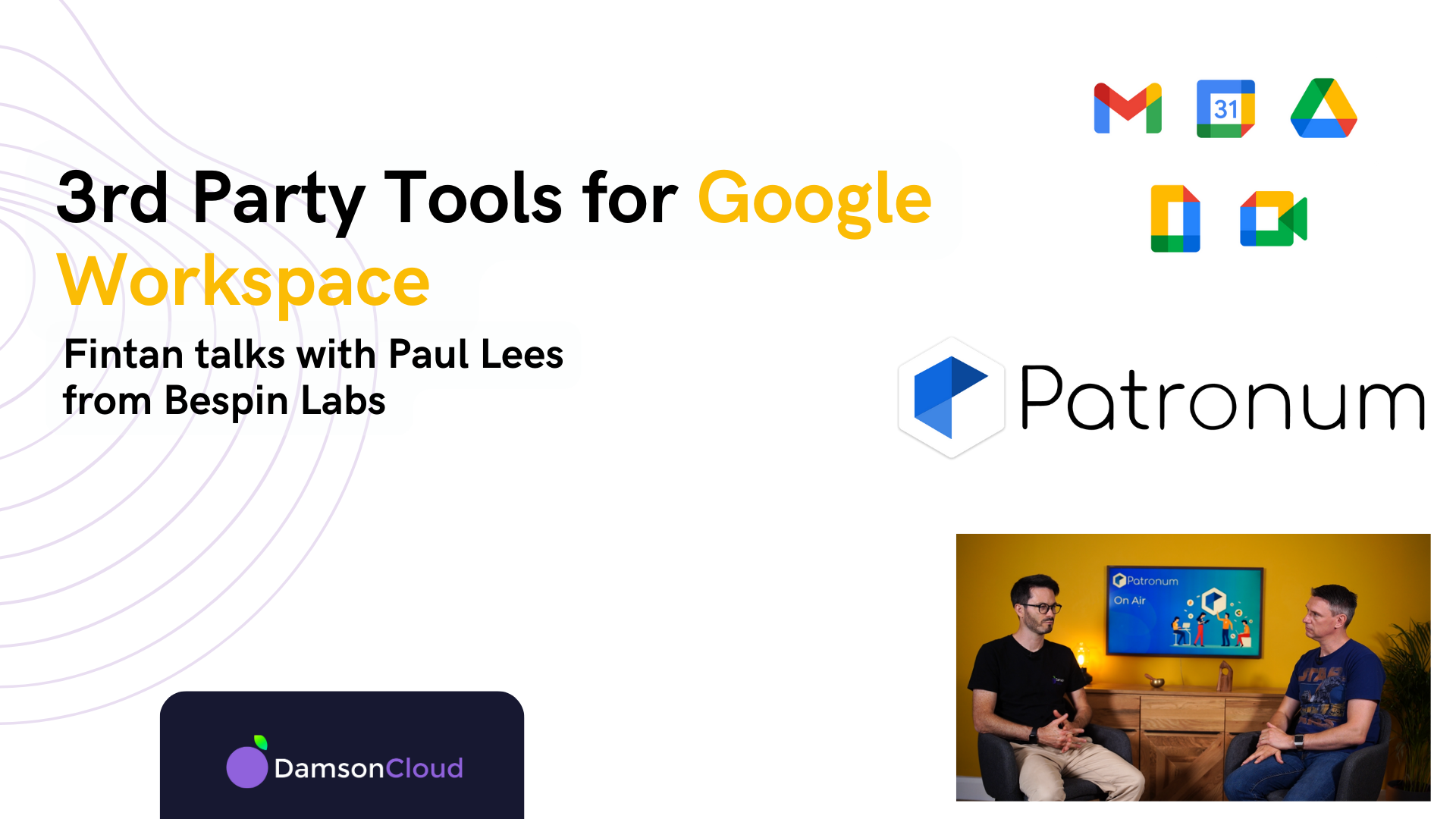 <strong>3<sup>rd</sup> Party Tools in Google Workspace</strong>