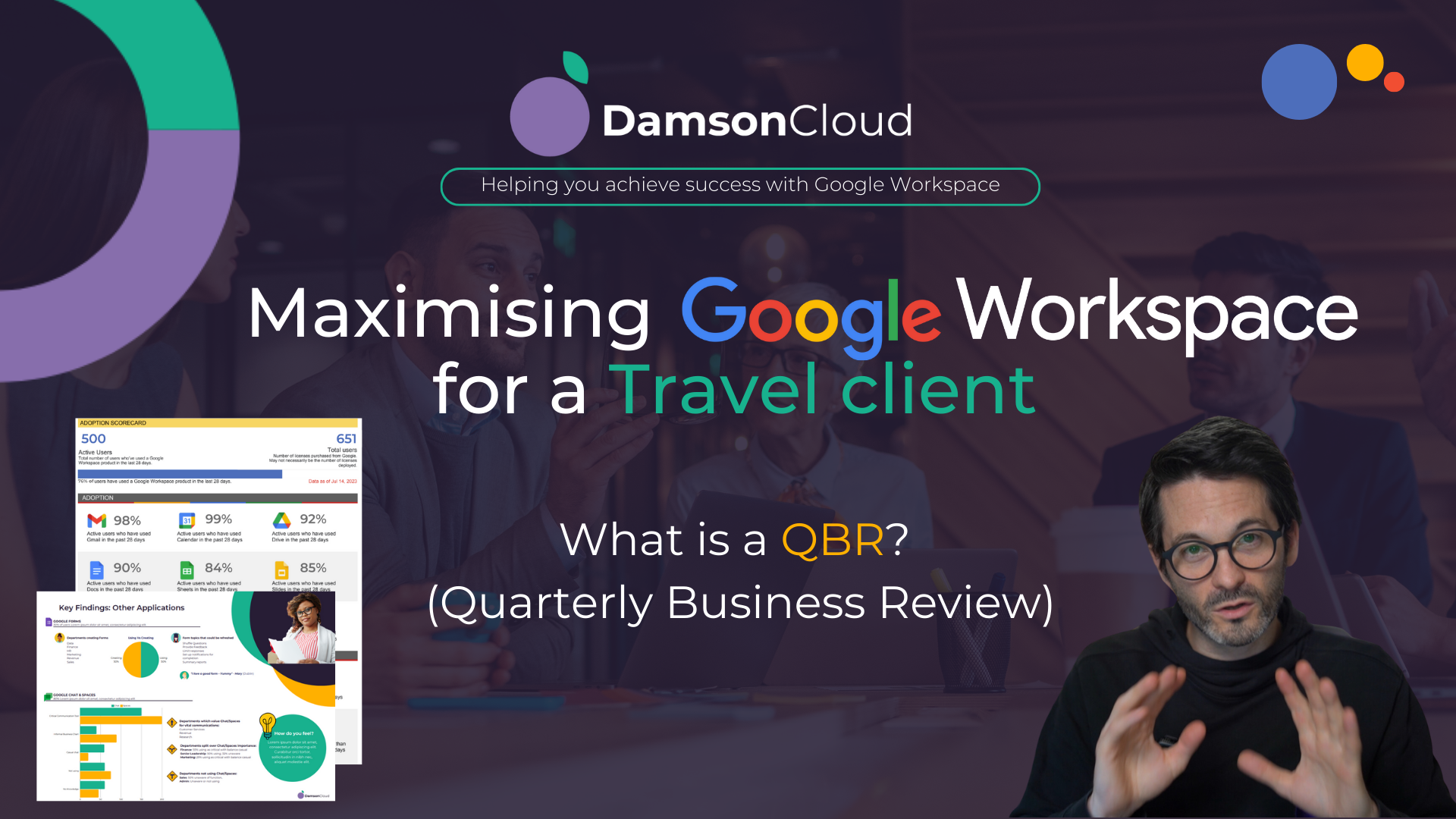 Fintan talks QBR’s (Quarterly Business Review) for a Travel Client