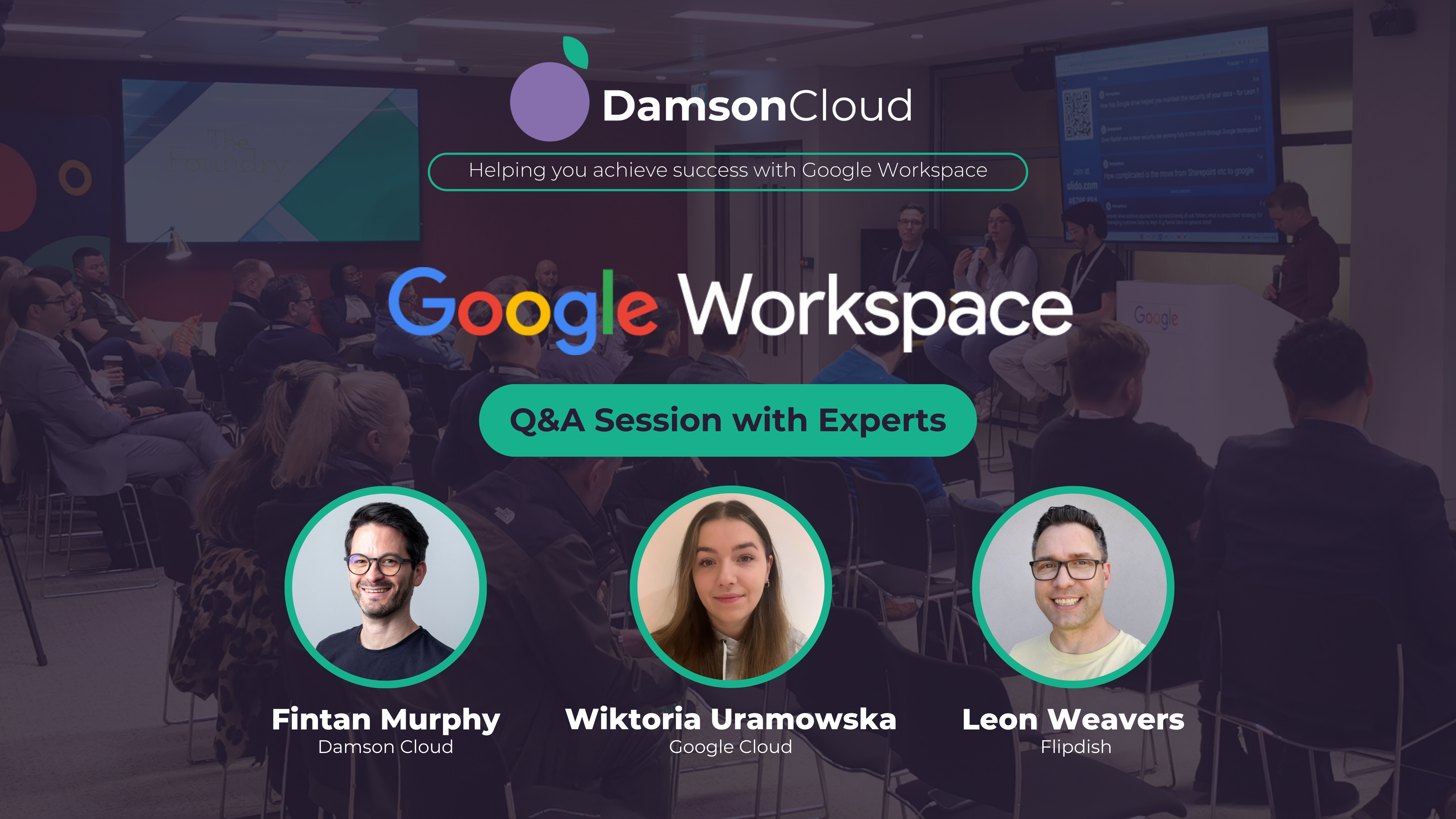 Damson Cloud and Google Event: Transform your business with Google Workspace – Q&A session